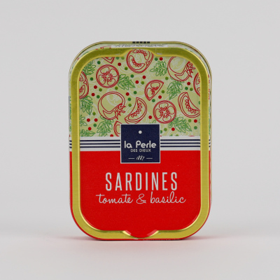 Sardines tomate & basilic -...