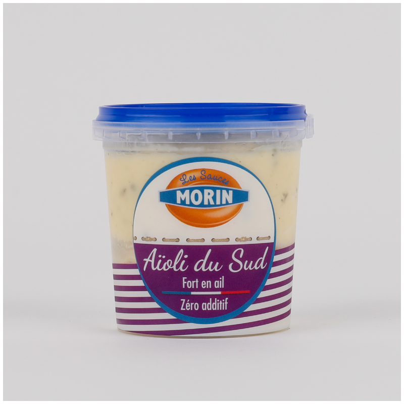 Sauce Aïoli du Sud Les Sauces Morin - pot de 135g