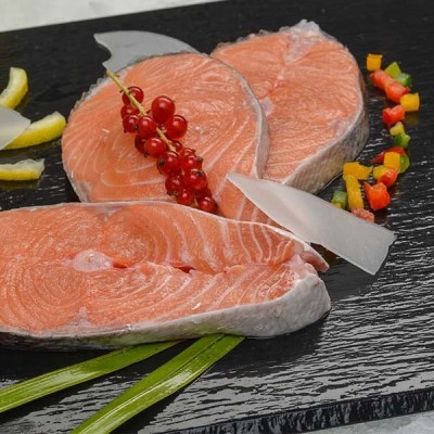 Tranches de Saumon Label...