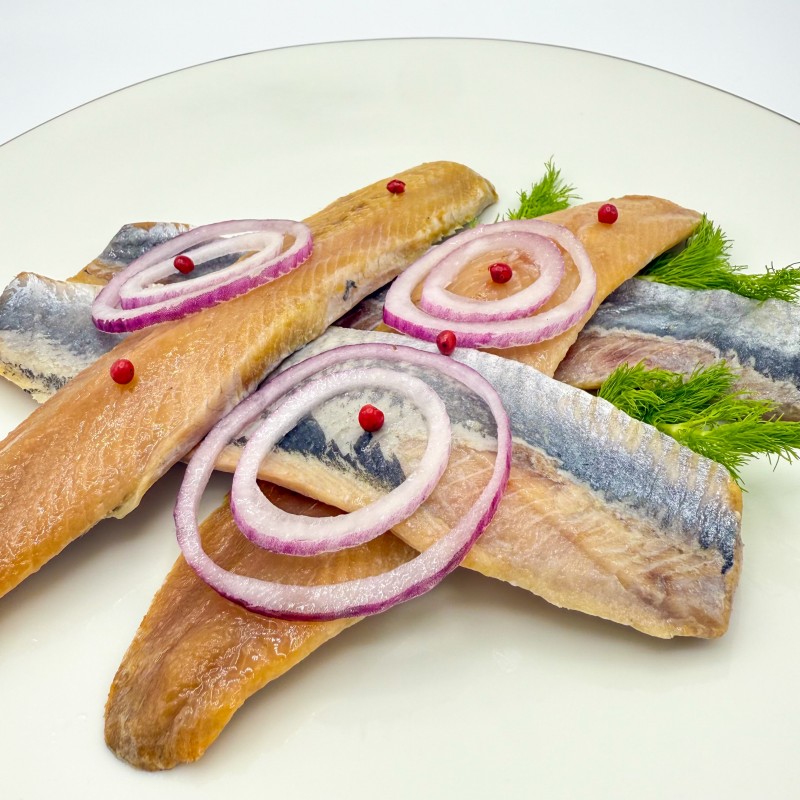 Filets de Hareng Doux fumés - Label Rouge - 200g