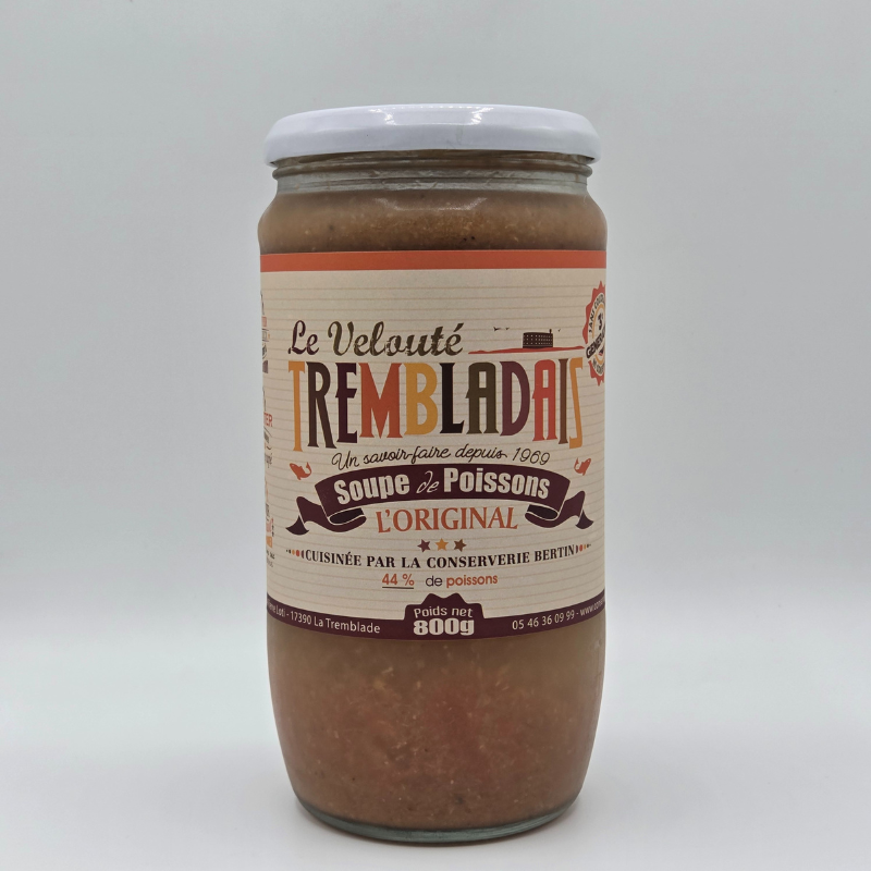 Soupe de poissons L'originale - Conserverie Bertin - 800g