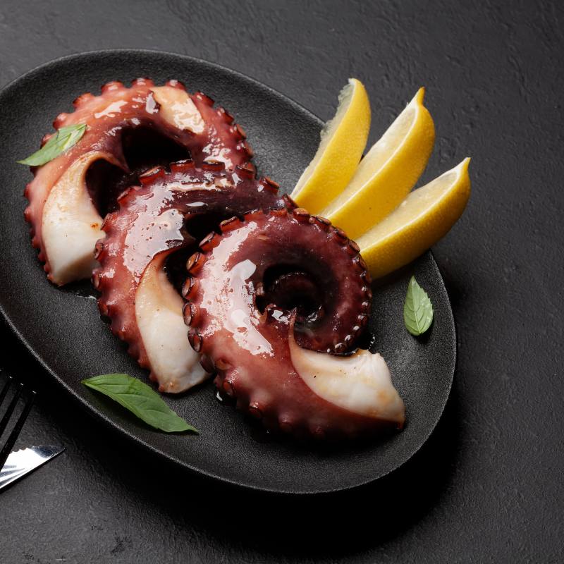 Tentacules de poulpe cuites - 600g