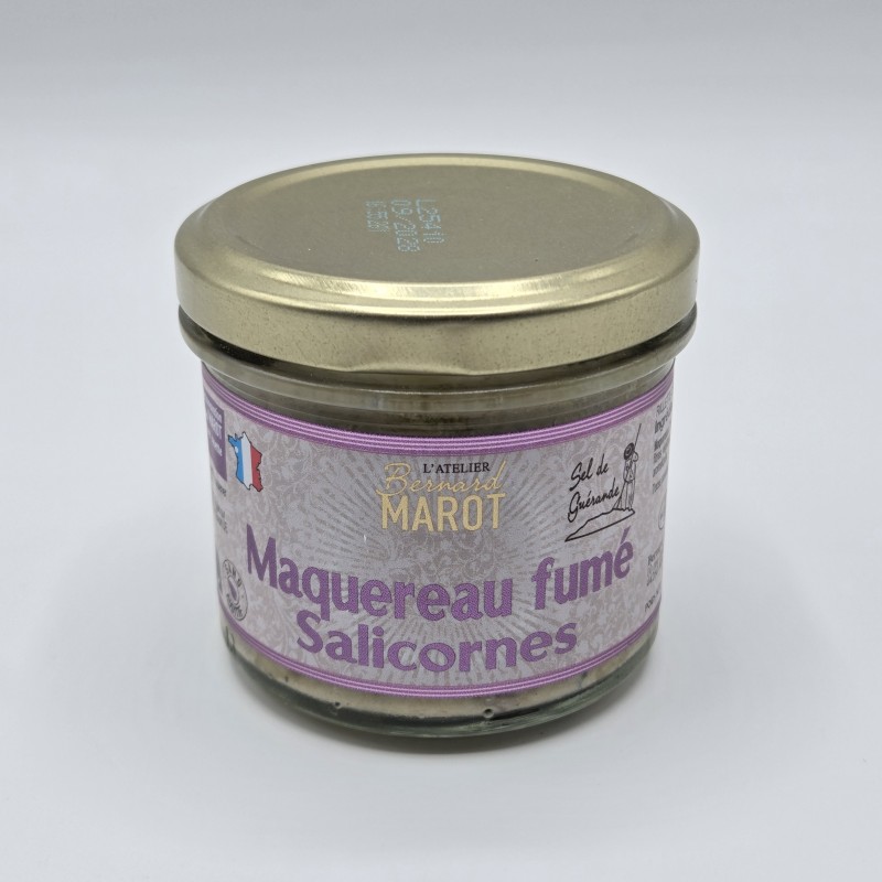 Tartinable de Maquereau fumé salicornes - 100g