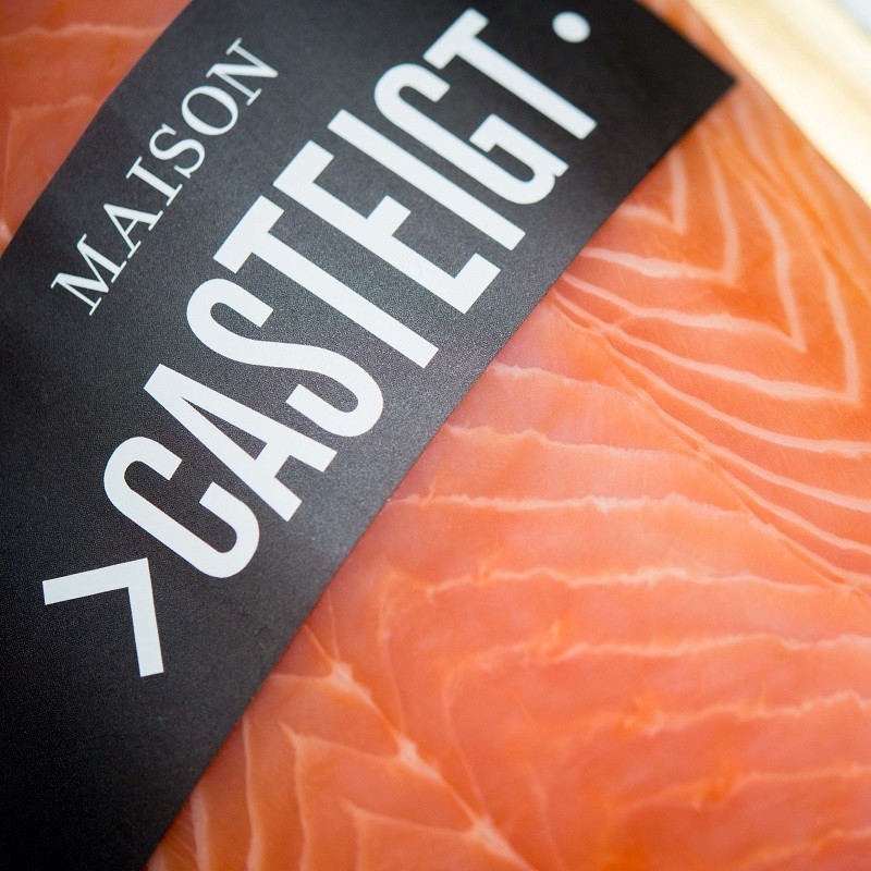 Saumon fumé Casteigt - 2 tranches