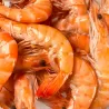 Crevettes Tropicales cuites -  calibre 30/40 pièces par kg - lot de 500g