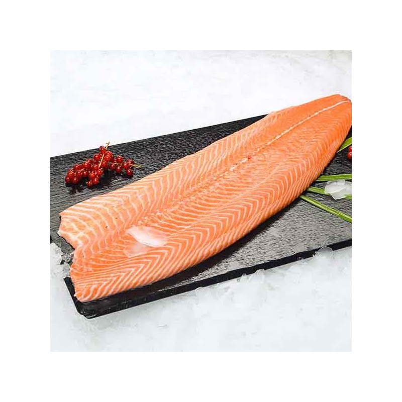 Filet de Saumon entier des îles Féroé - dégraissé - calibre 1,5kg/2kg