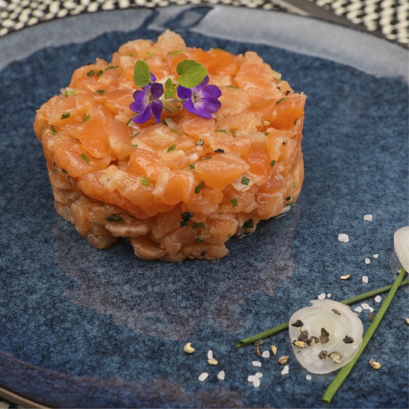 Tartare de Saumon Le Classique - portion de 200g - la part pour 1 personne