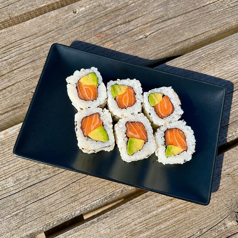 California Saumon Avocat - 6 pièces